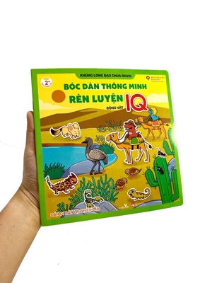 khủng long bạo chúa david - bóc dán thông minh rèn luyện iq - động vật