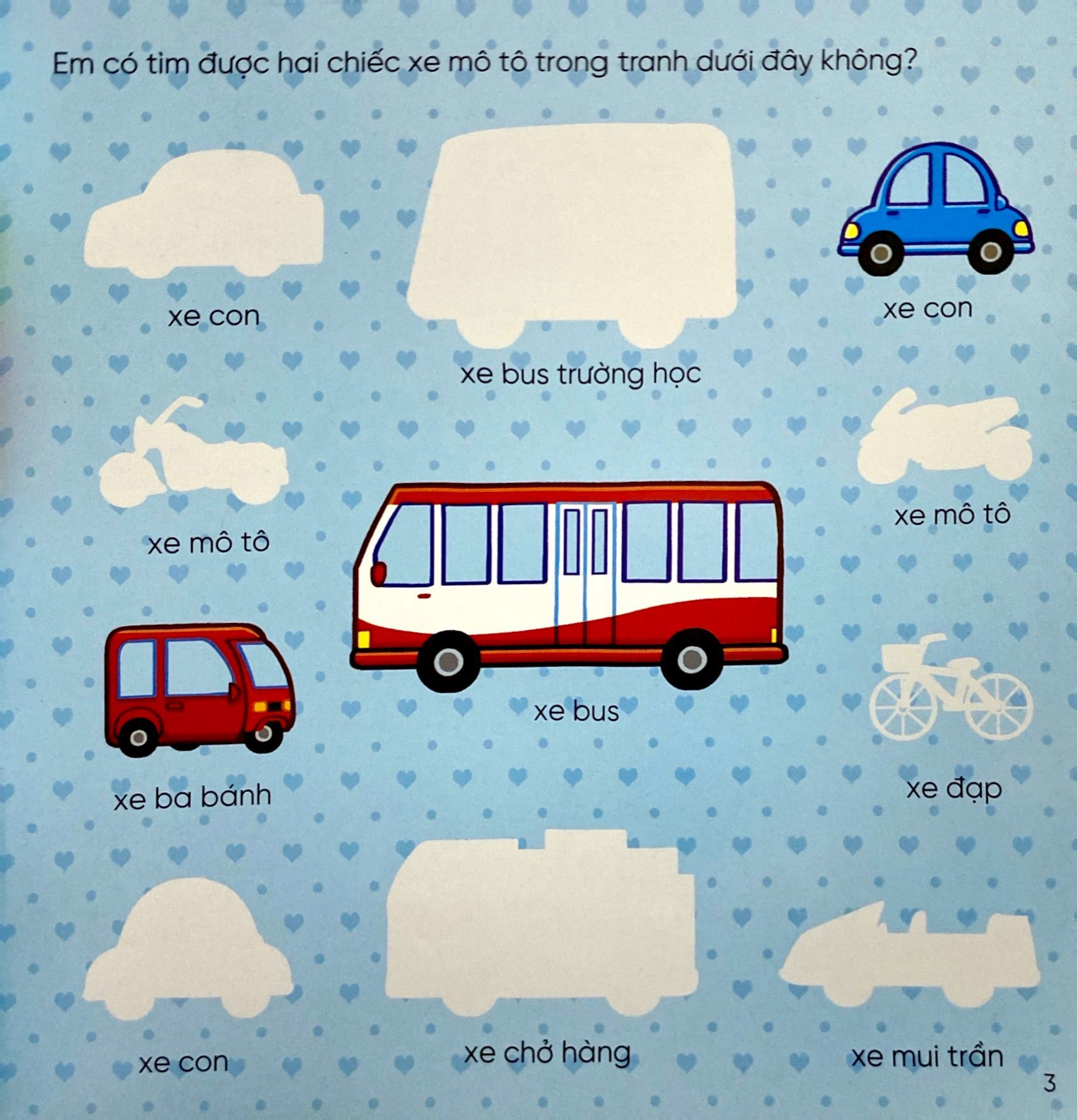 khủng long bạo chúa david - bóc dán thông minh rèn luyện iq - phương tiện giao thông