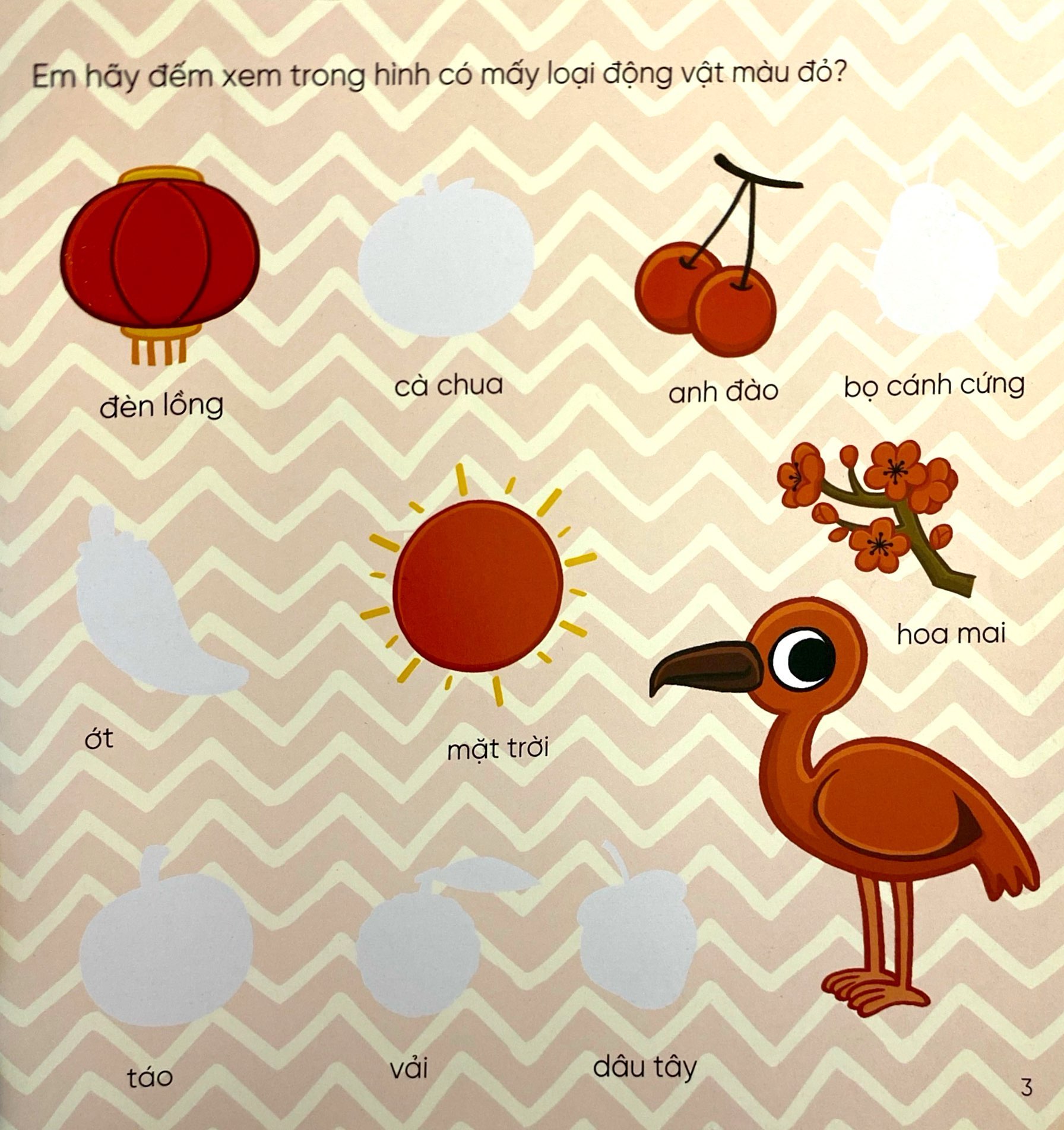 khủng long bạo chúa david - bóc dán thông minh rèn luyện iq - sắc màu