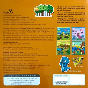 khủng long bạo chúa david - bóc dán thông minh rèn luyện iq - thiên nhiên