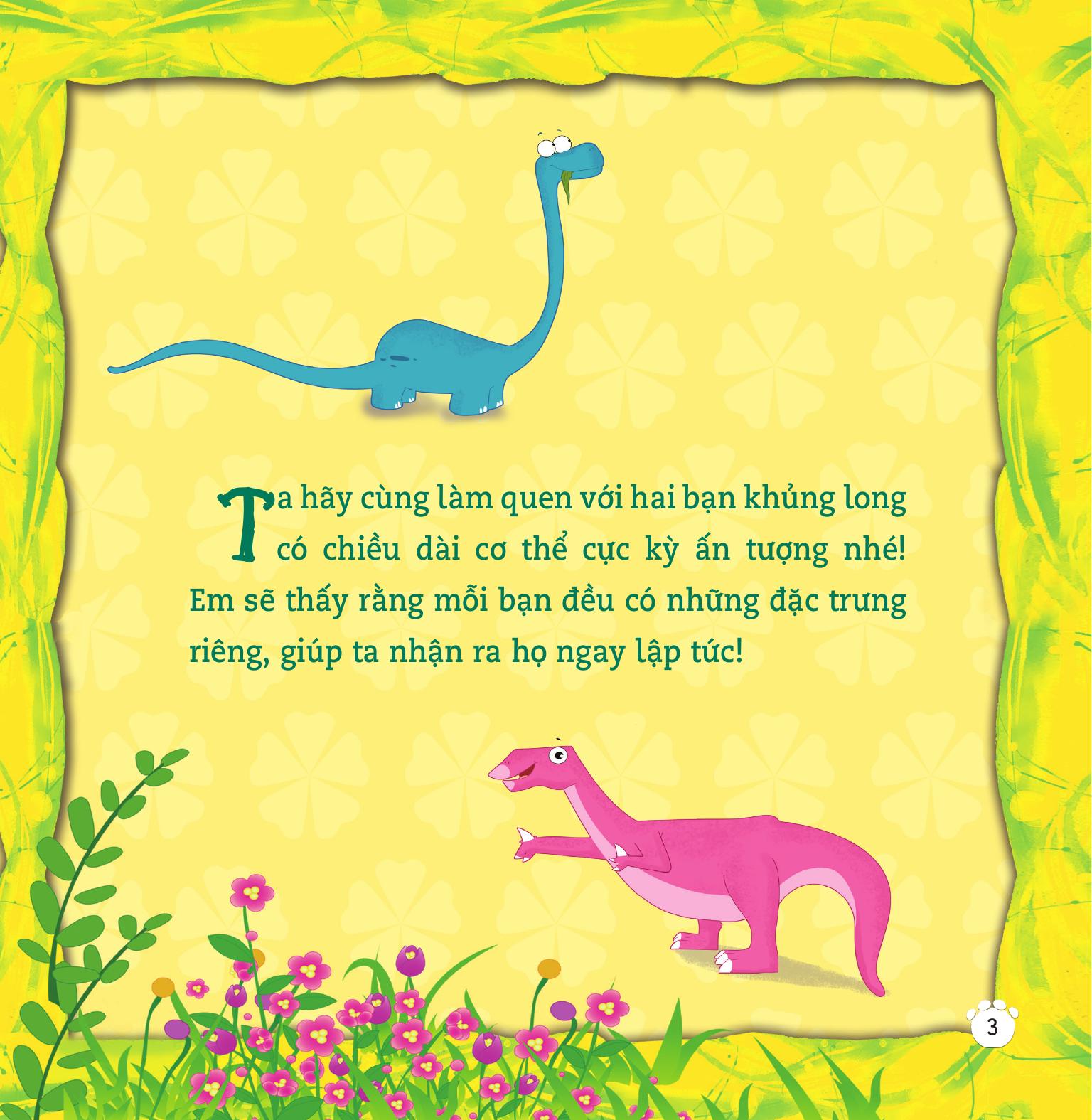 Khủng Long Của Tớ - Khủng Long Cổ Dài, Khủng Long Răng Cự Đà