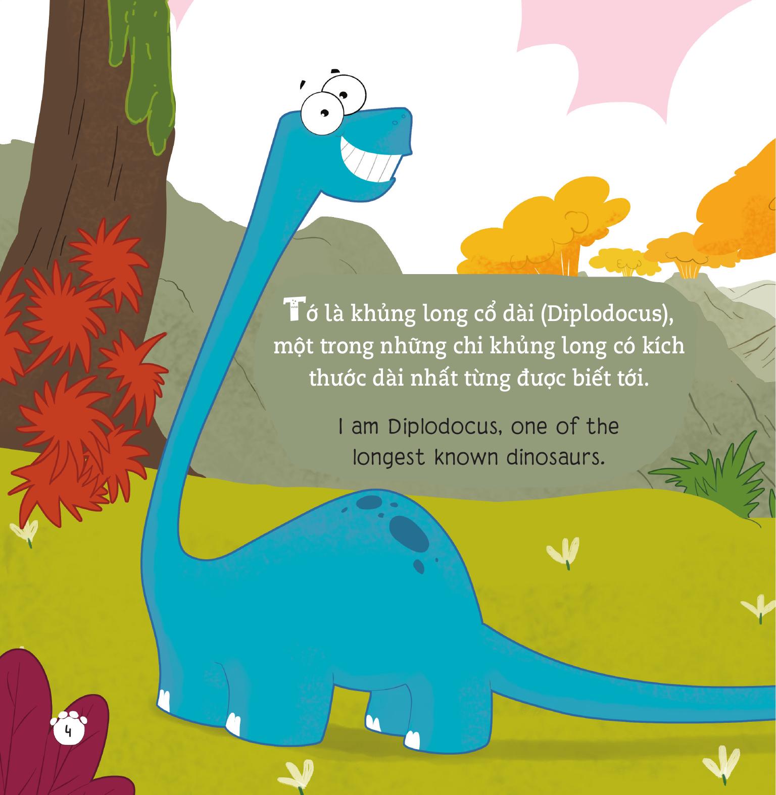 Khủng Long Của Tớ - Khủng Long Cổ Dài, Khủng Long Răng Cự Đà