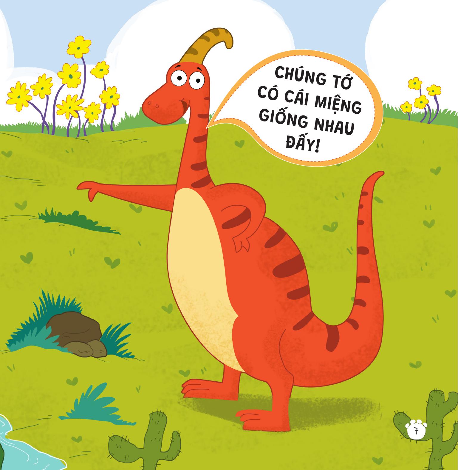 Khủng Long Của Tớ - Khủng Long Mào Ống, Khủng Long Ba Sừng