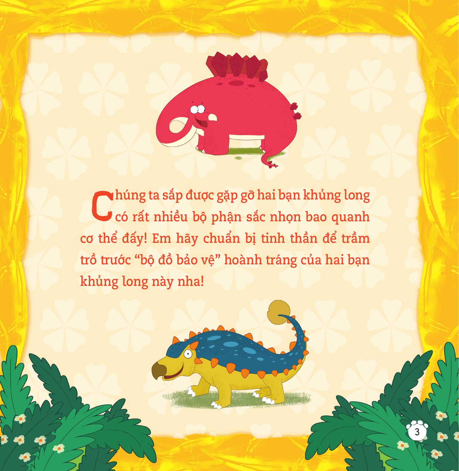 Khủng Long Của Tớ - Khủng Long Phiến Xương, Khủng Long Bọc Giáp