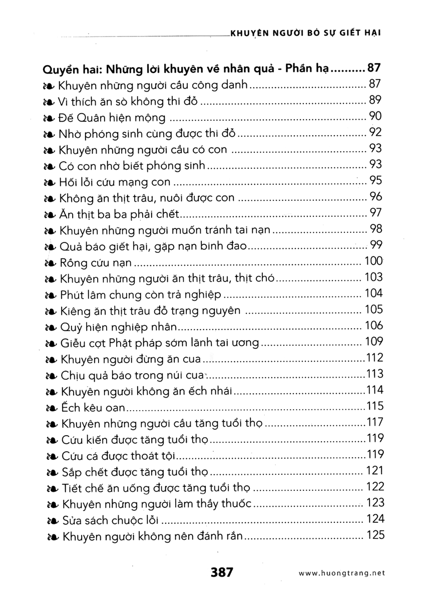 khuyên người bỏ sự giết hại