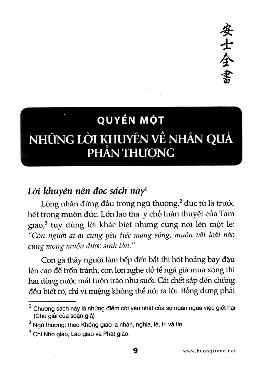 khuyên người bỏ sự giết hại