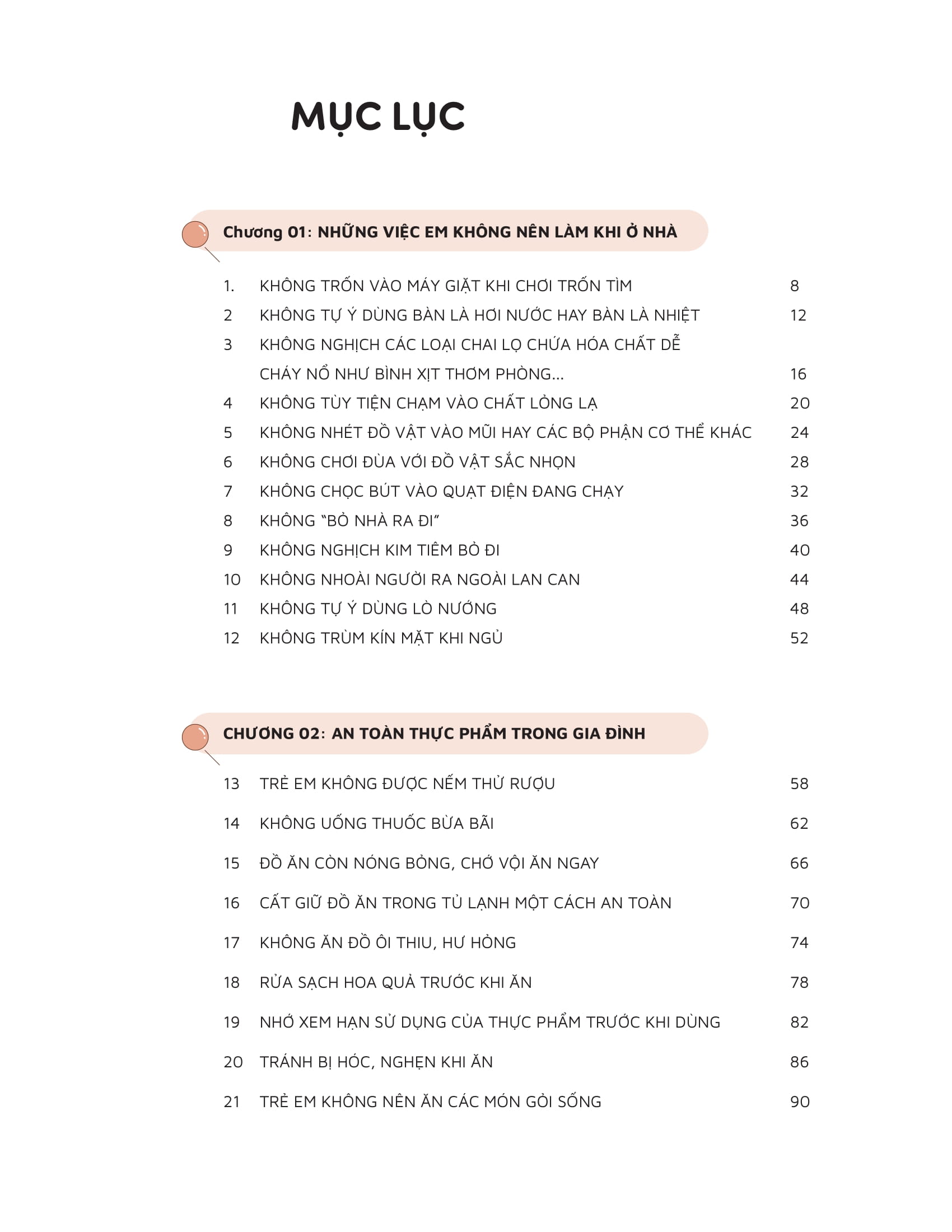 Ki Nang An Toan Cho Hoc Sinh - An Toan Khi O Nha