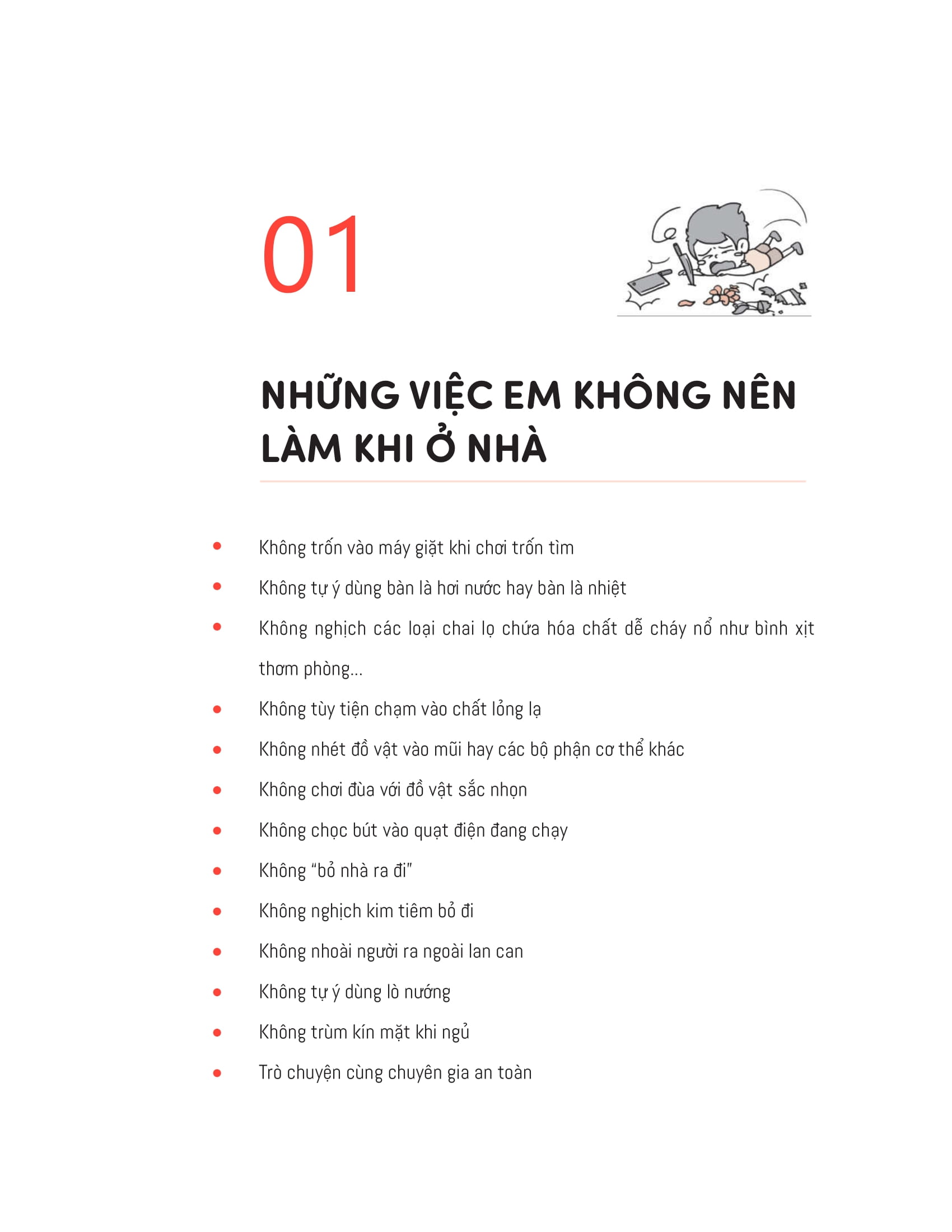 Ki Nang An Toan Cho Hoc Sinh - An Toan Khi O Nha