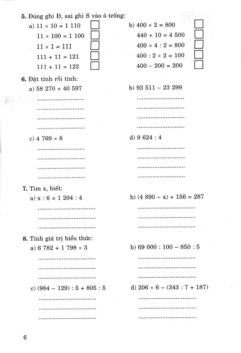 kĩ năng giải toán 4 (dùng chung cho các bộ sgk hiện hành)