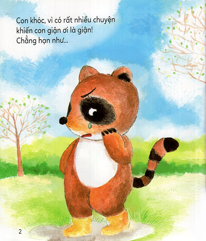 kĩ năng làm chủ cảm xúc - vì sao con khóc? - vì con giận ơi là giận! (tái bản 2019)