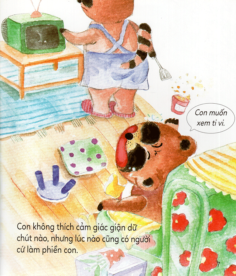 kĩ năng làm chủ cảm xúc - vì sao con khóc? - vì con giận ơi là giận! (tái bản 2019)