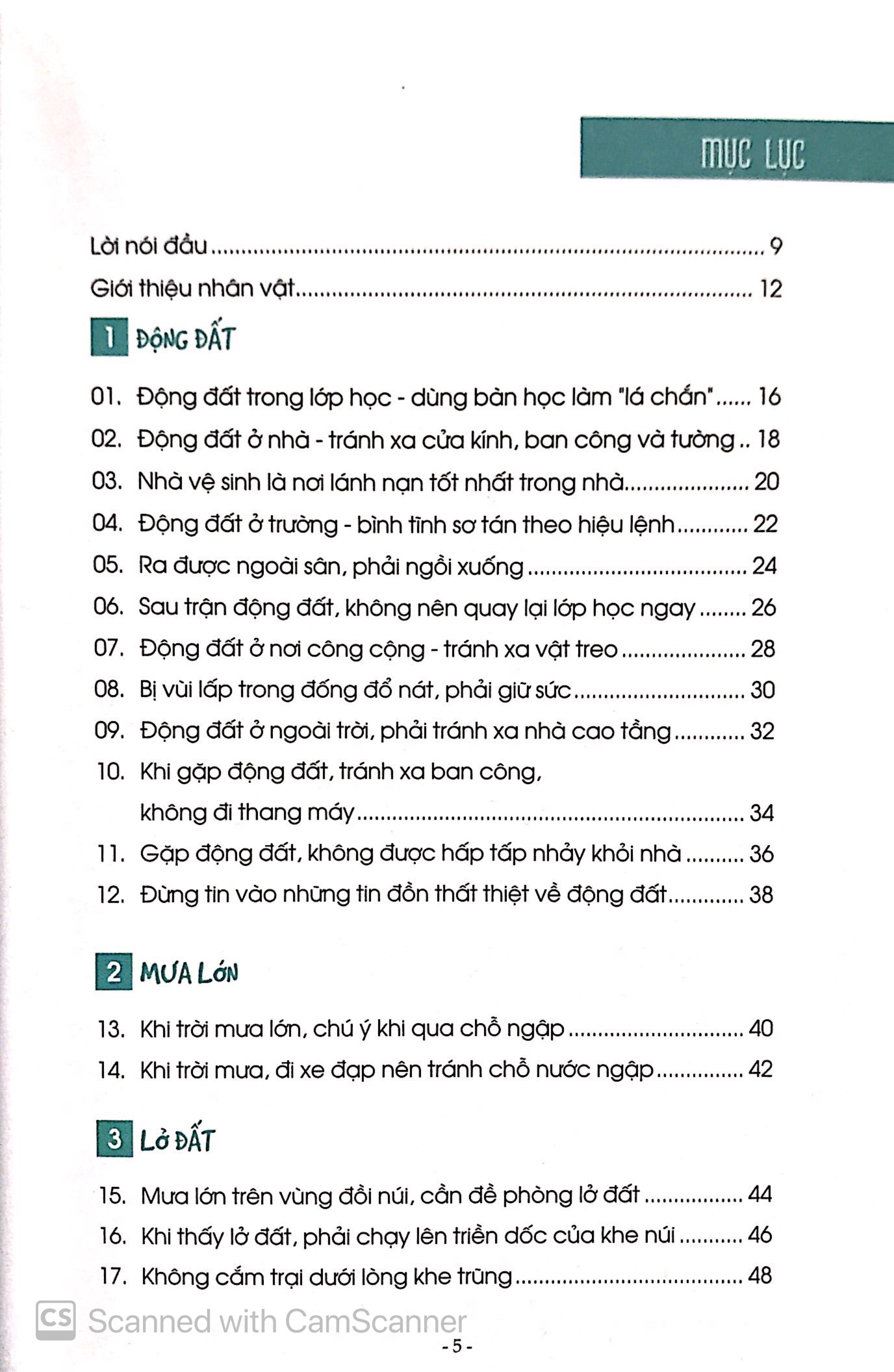 Ki Nang Song Cho Hoc Sinh - Tai Nan Va Phong Tranh