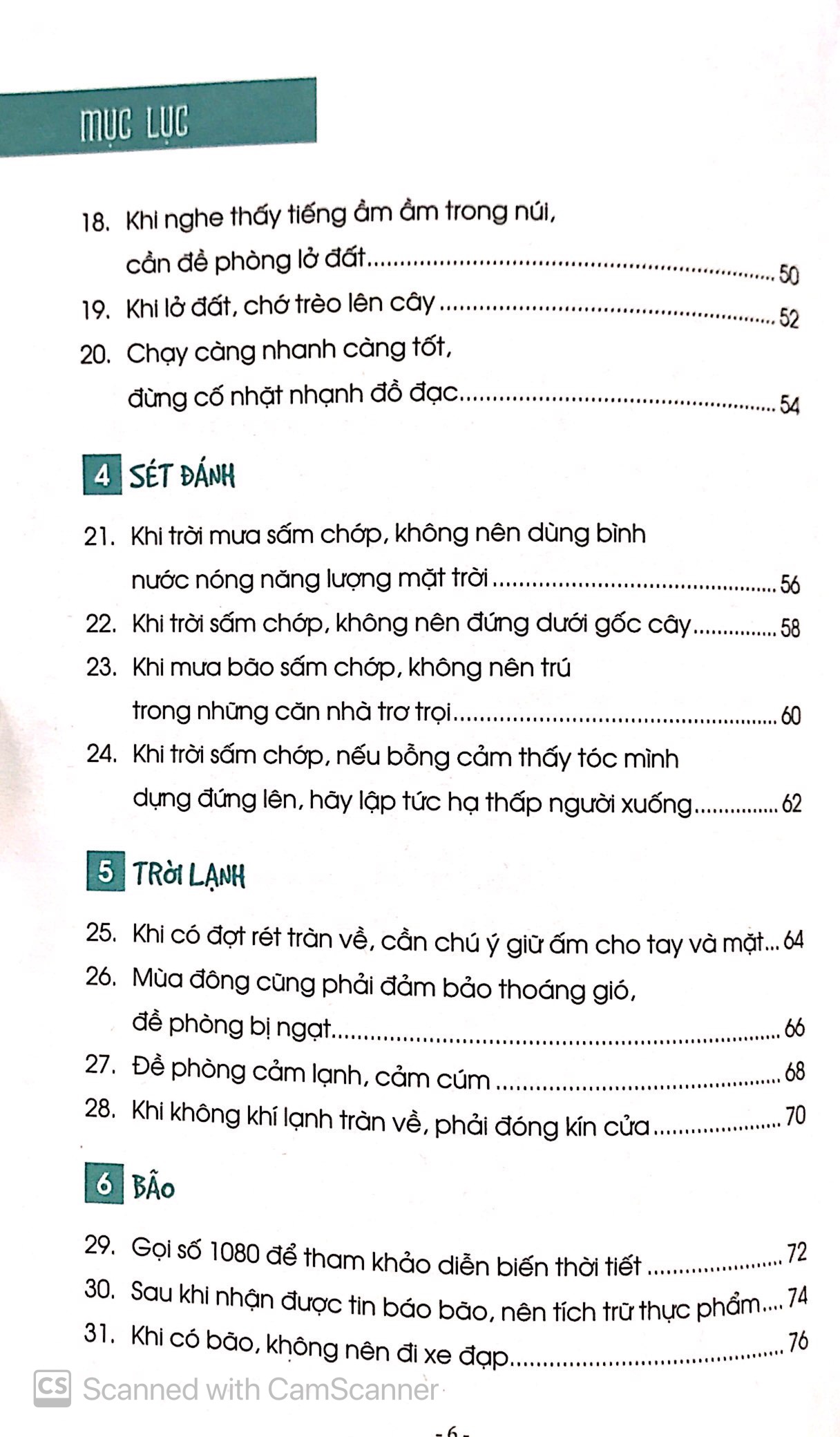 Ki Nang Song Cho Hoc Sinh - Tai Nan Va Phong Tranh