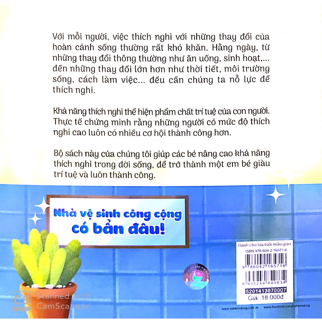 kĩ năng thích nghi - nhà vệ sinh công cộng có bẩn đâu!