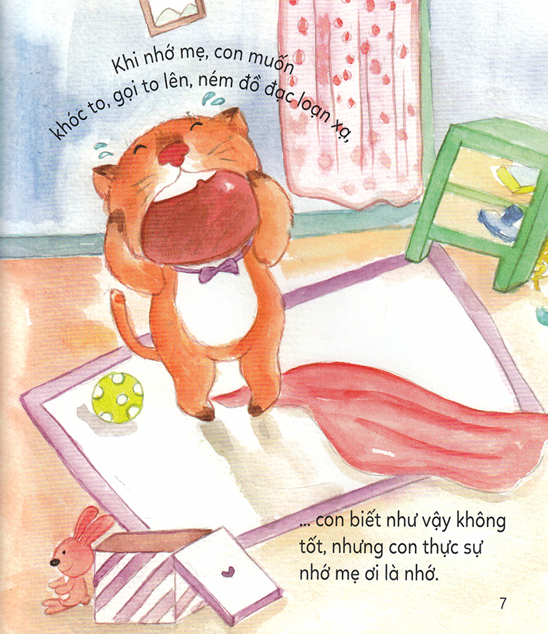 kĩ năng tự làm chủ cảm xúc - vì sao con khóc? vì con nhớ ơi là nhớ! (tái bản 2019)