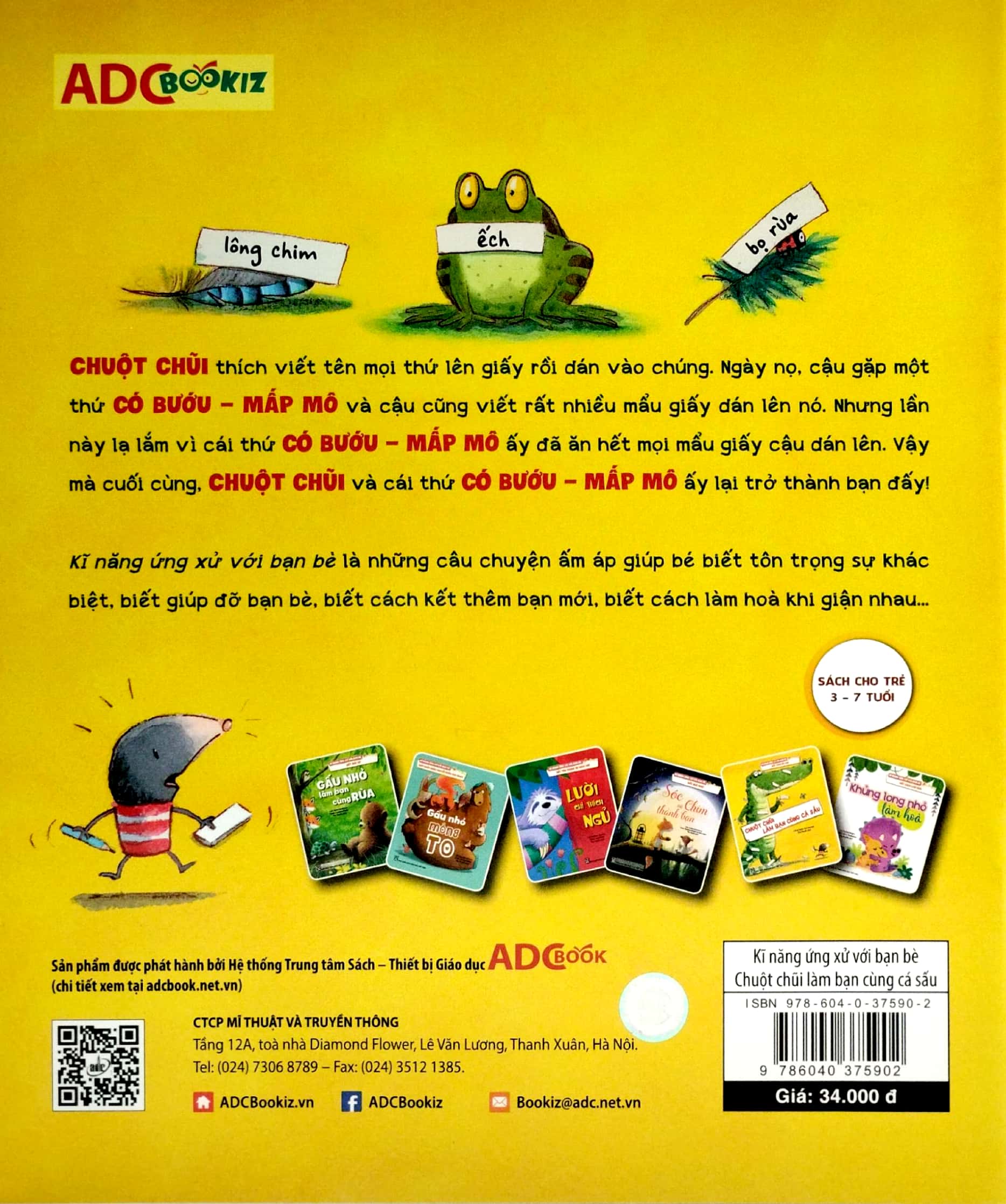 kĩ năng ứng xử với bạn bè - biết cách kết bạn - chuột chũi làm bạn cùng cá sấu
