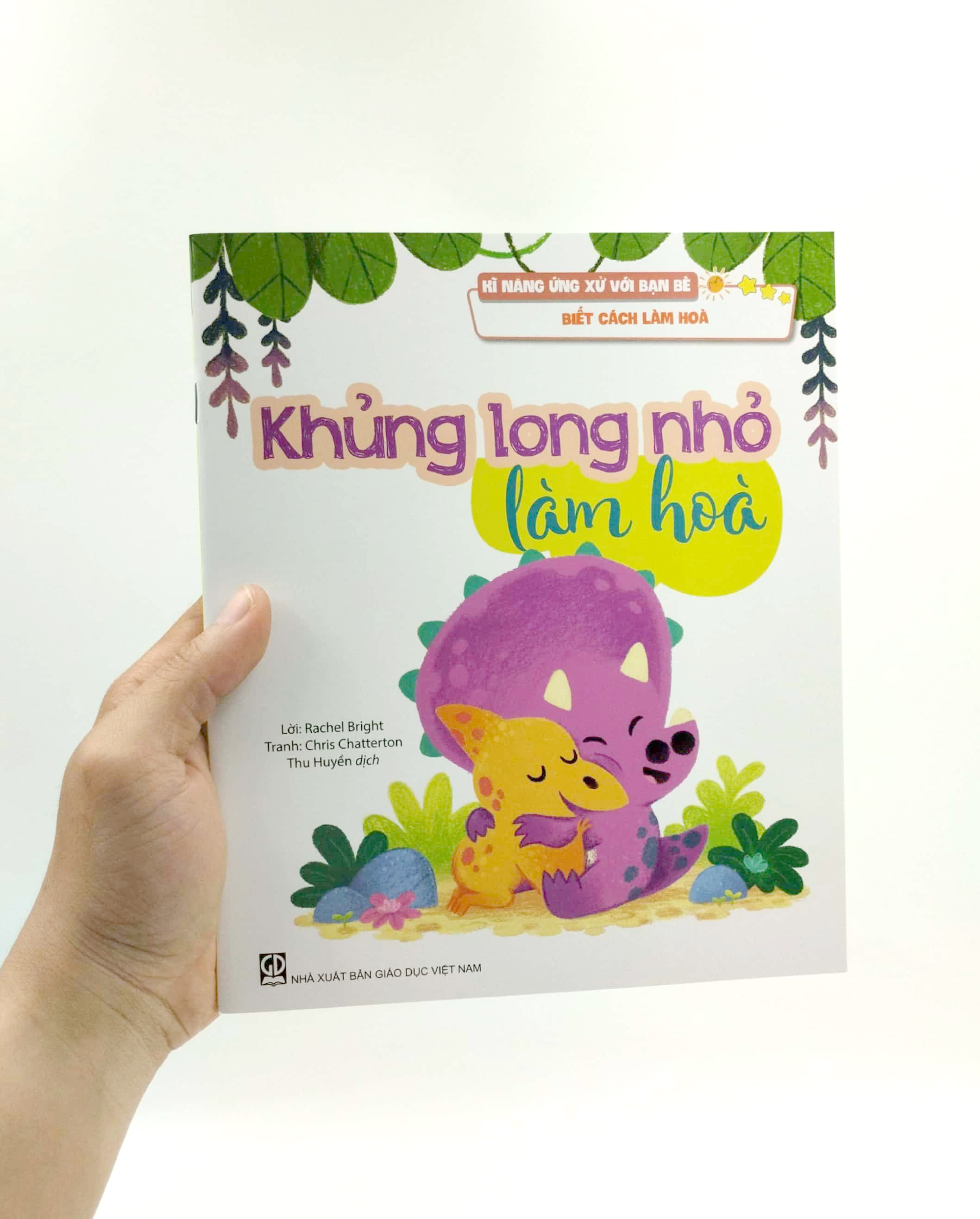 kĩ năng ứng xử với bạn bè - biết cách làm hoà - khủng long nhỏ làm hoà