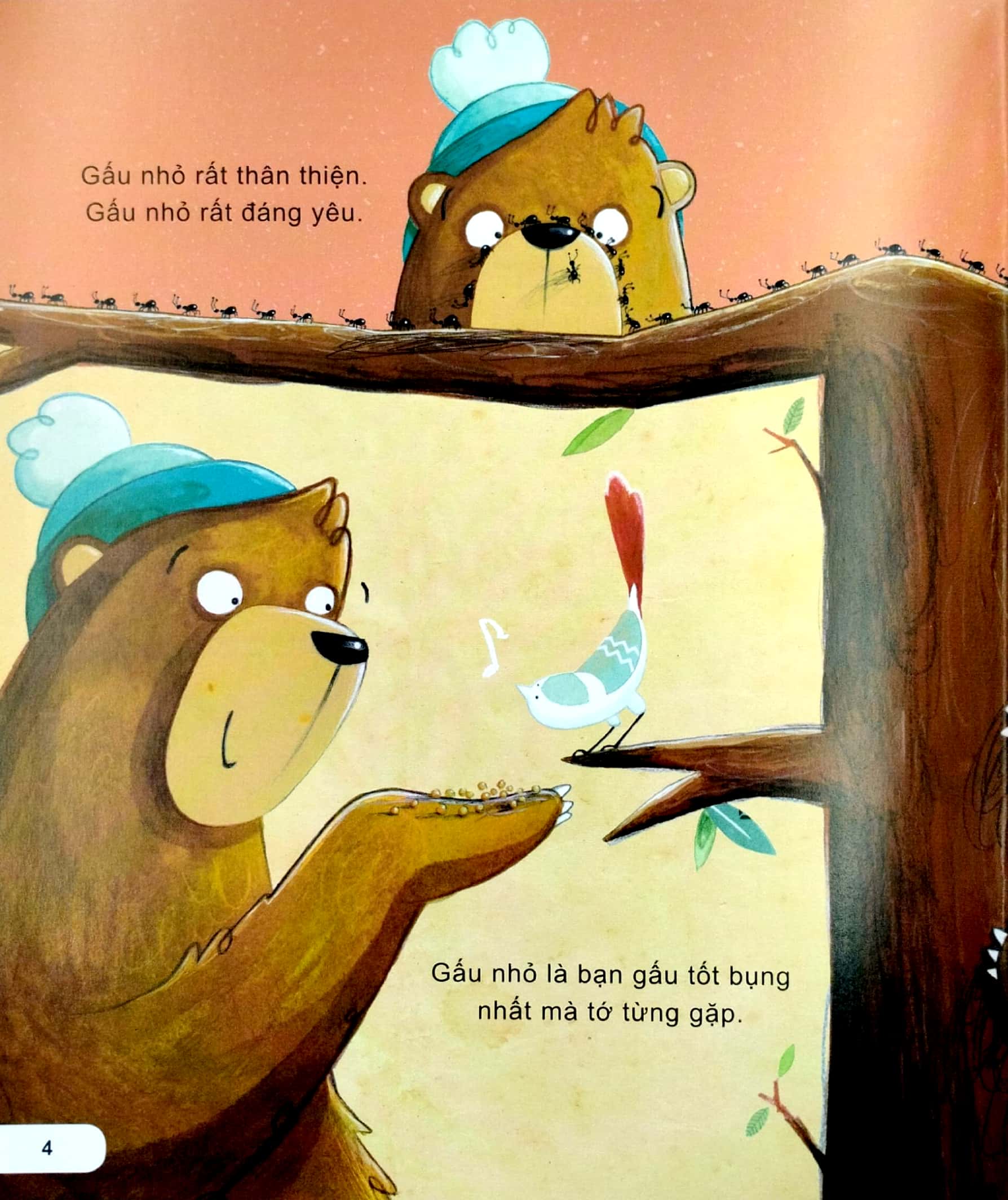 kĩ năng ứng xử với bạn bè - biết chấp nhận khuyết điểm của nhau - gấu nhỏ mông to