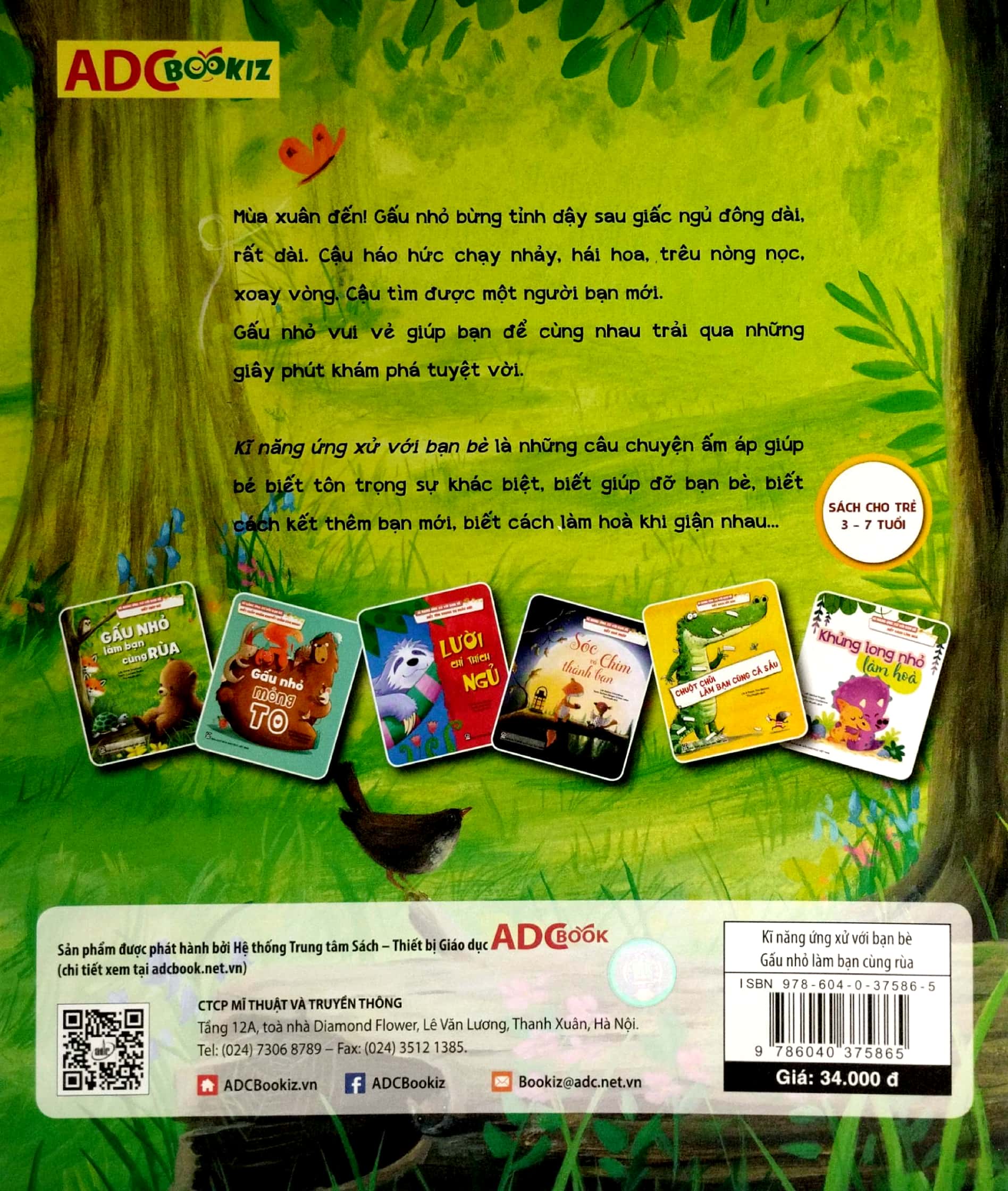 kĩ năng ứng xử với bạn bè - biết giúp đỡ - gấu nhỏ làm bạn cùng rùa