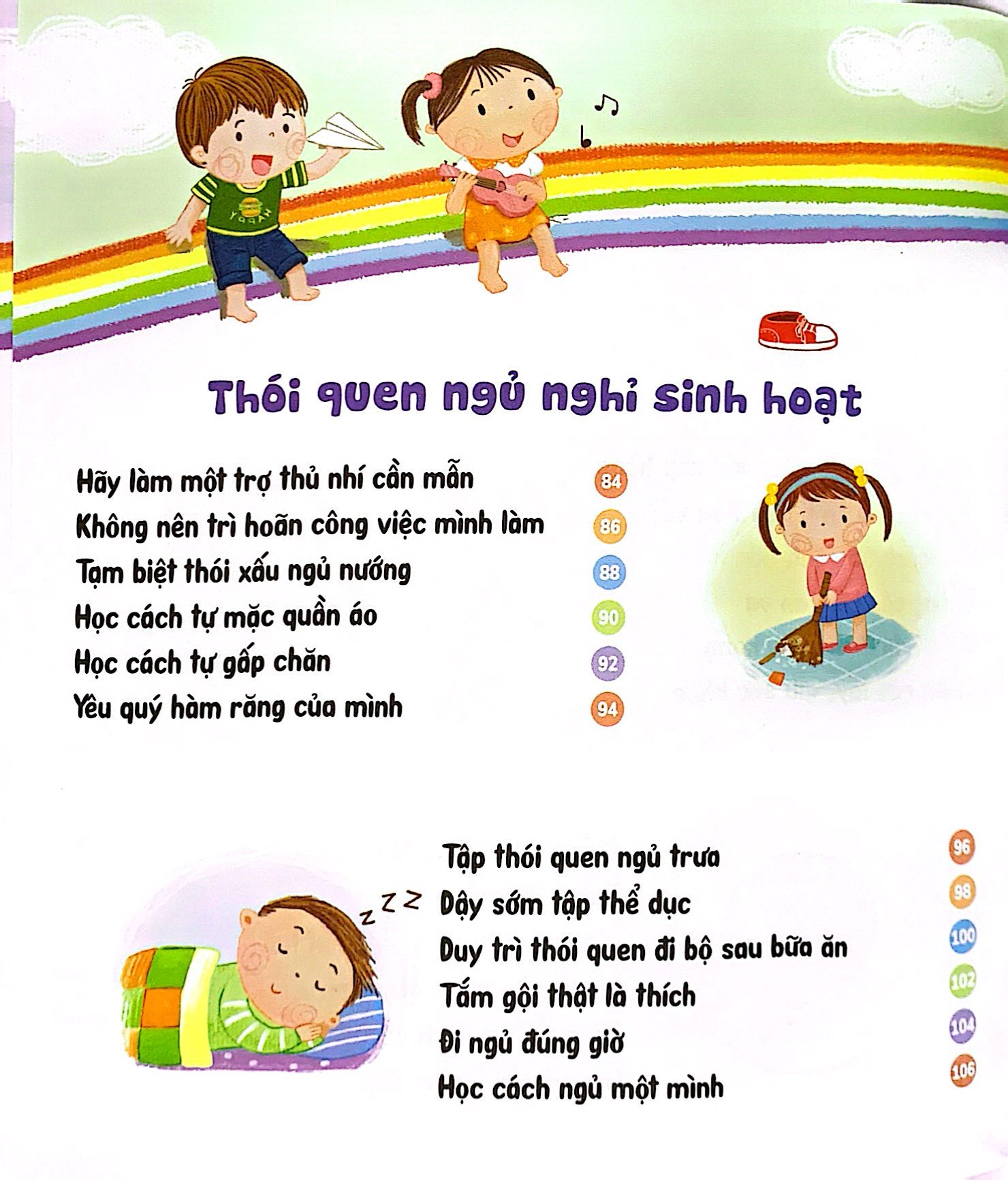 kĩ năng vàng cho học sinh tiểu học - thói quen tốt trong sinh hoạt