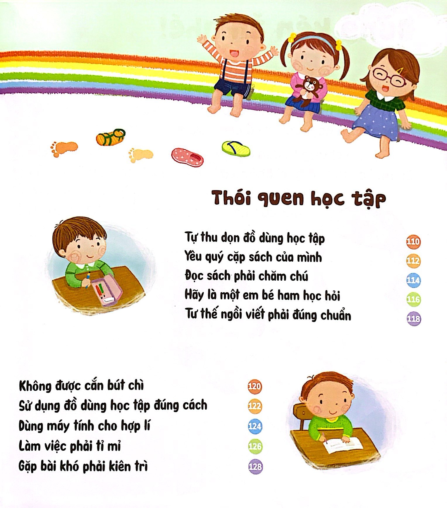 kĩ năng vàng cho học sinh tiểu học - thói quen tốt trong sinh hoạt