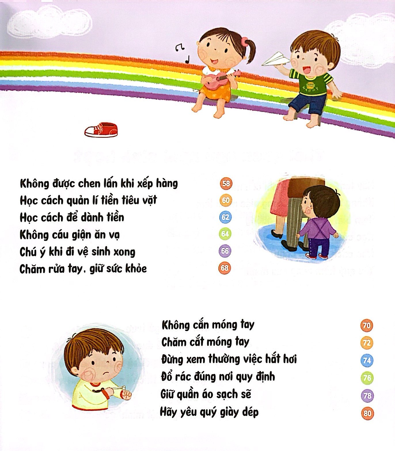 kĩ năng vàng cho học sinh tiểu học - thói quen tốt trong sinh hoạt