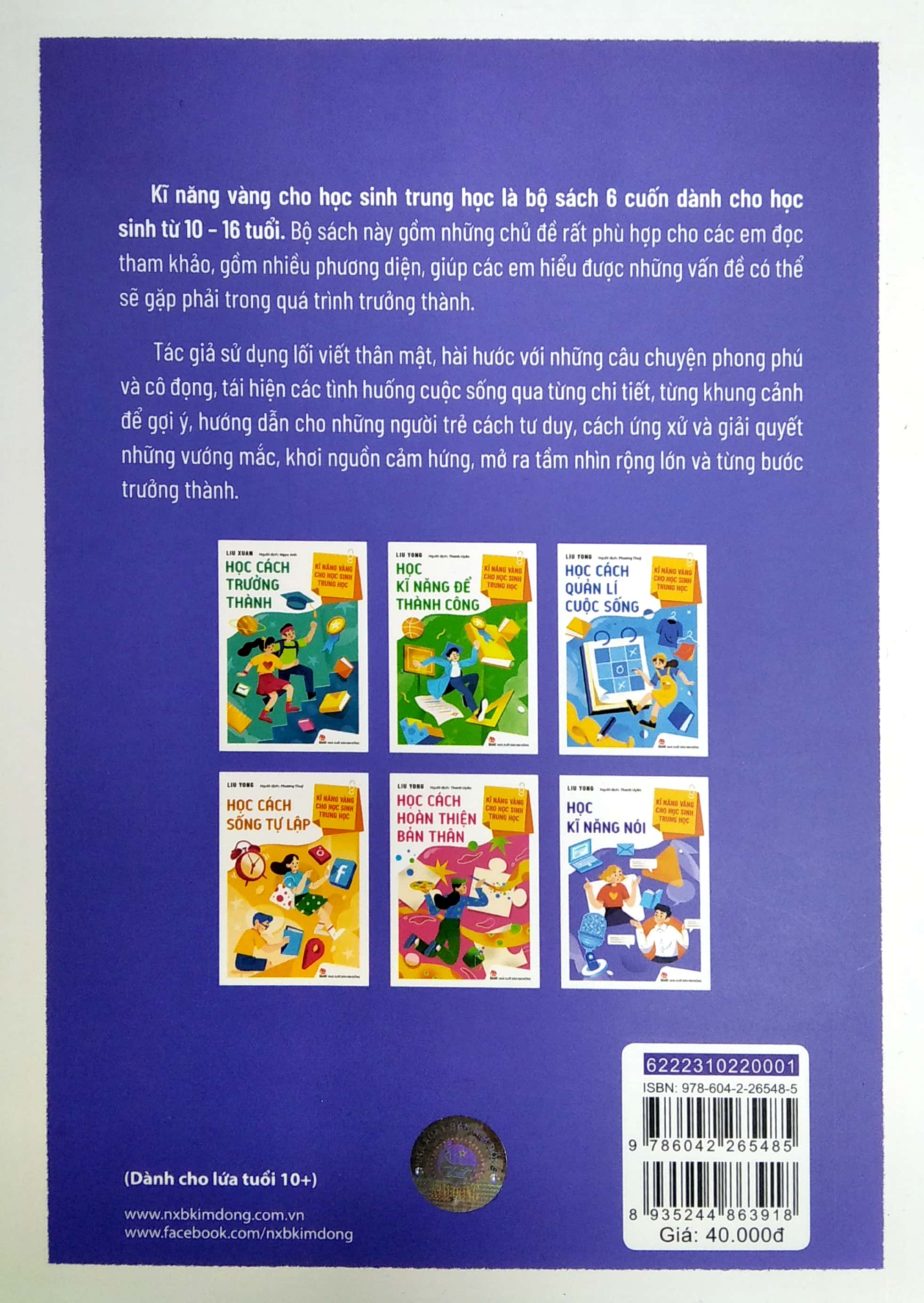 kĩ năng vàng cho học sinh trung học - học kĩ năng nói (tái bản 2022)