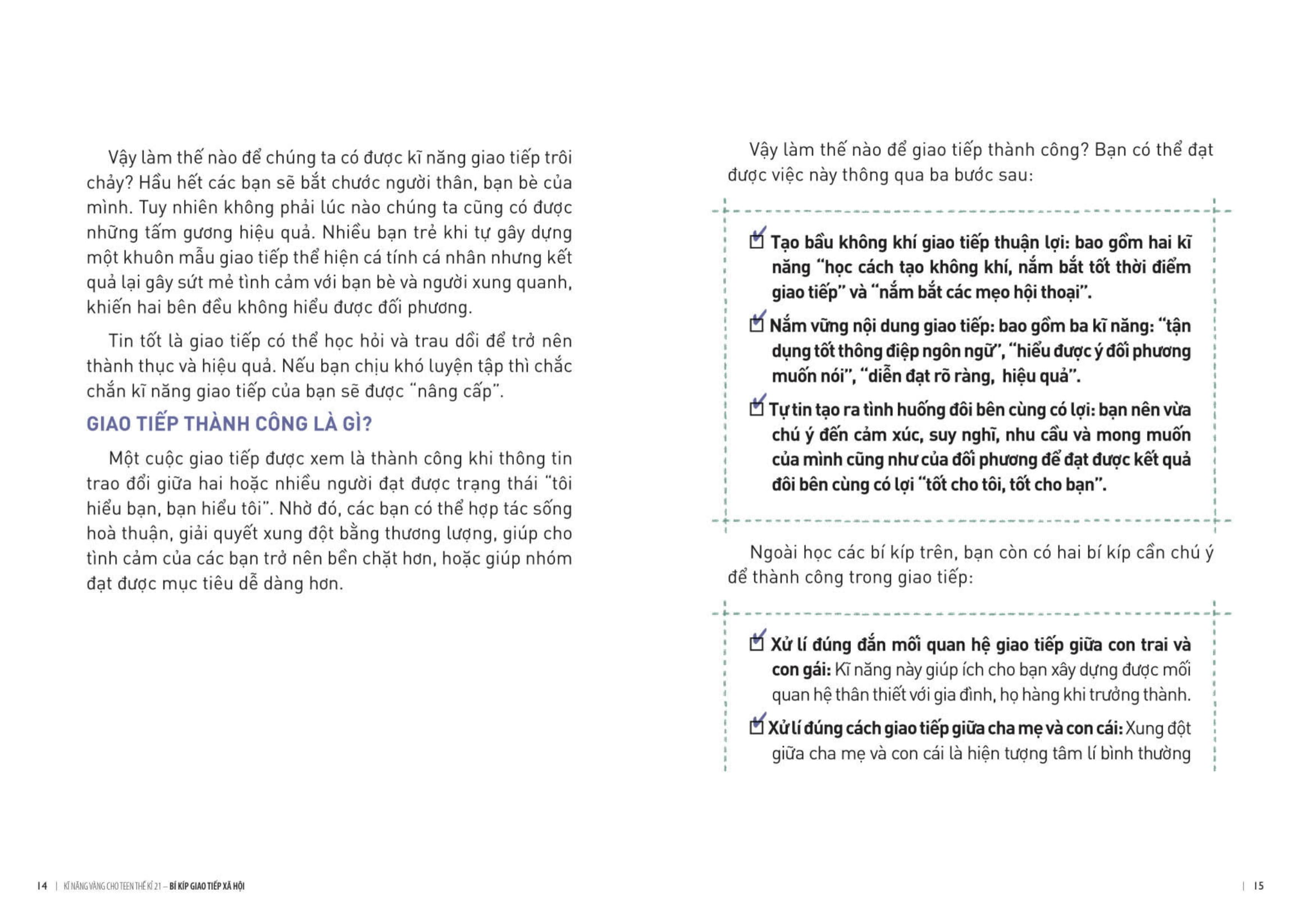 kĩ năng vàng cho teen thế kỉ 21 - bí kíp giao tiếp xã hội