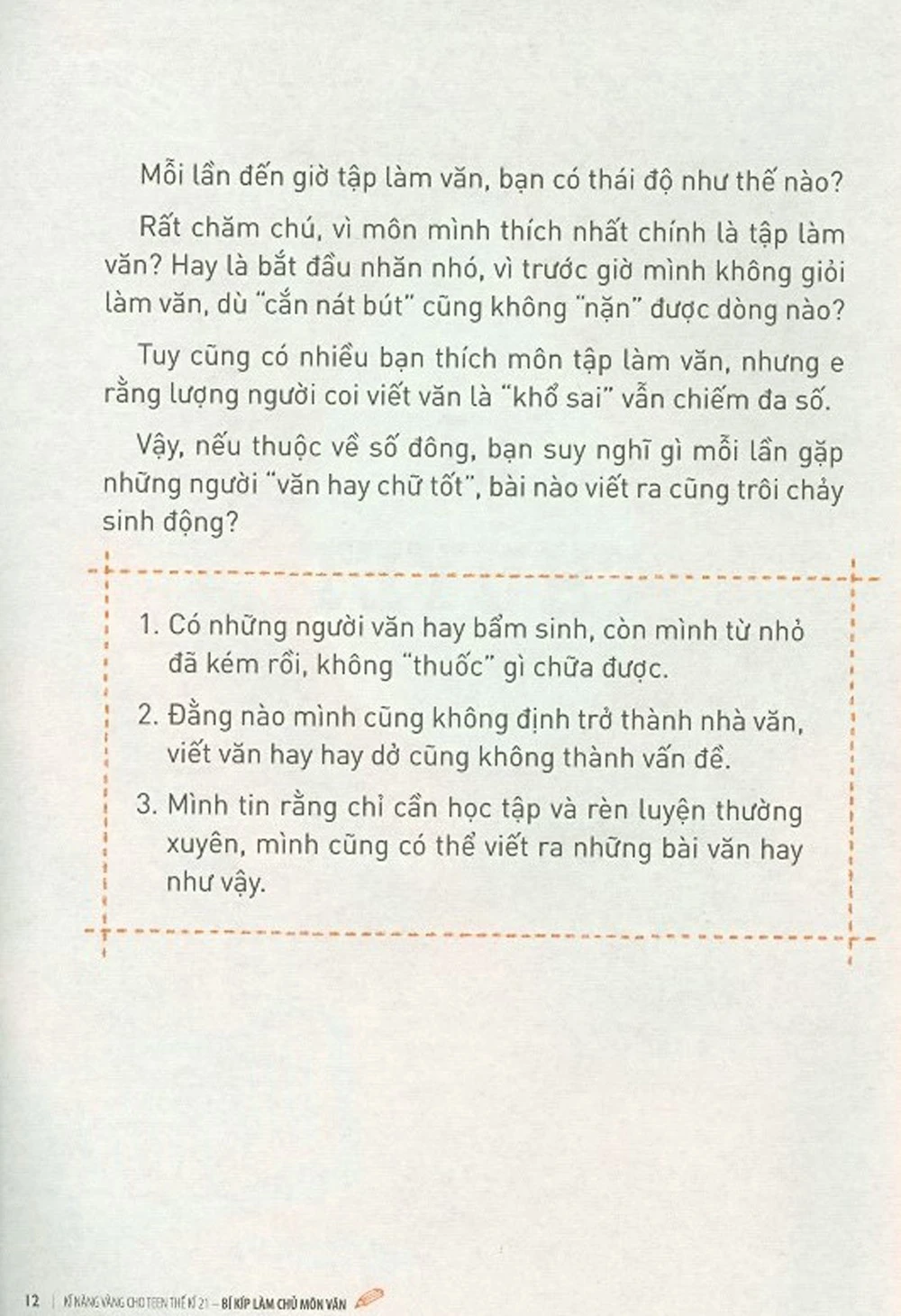 kĩ năng vàng cho teen thế kỉ 21 - bí kíp làm chủ môn văn (tái bản 2024)