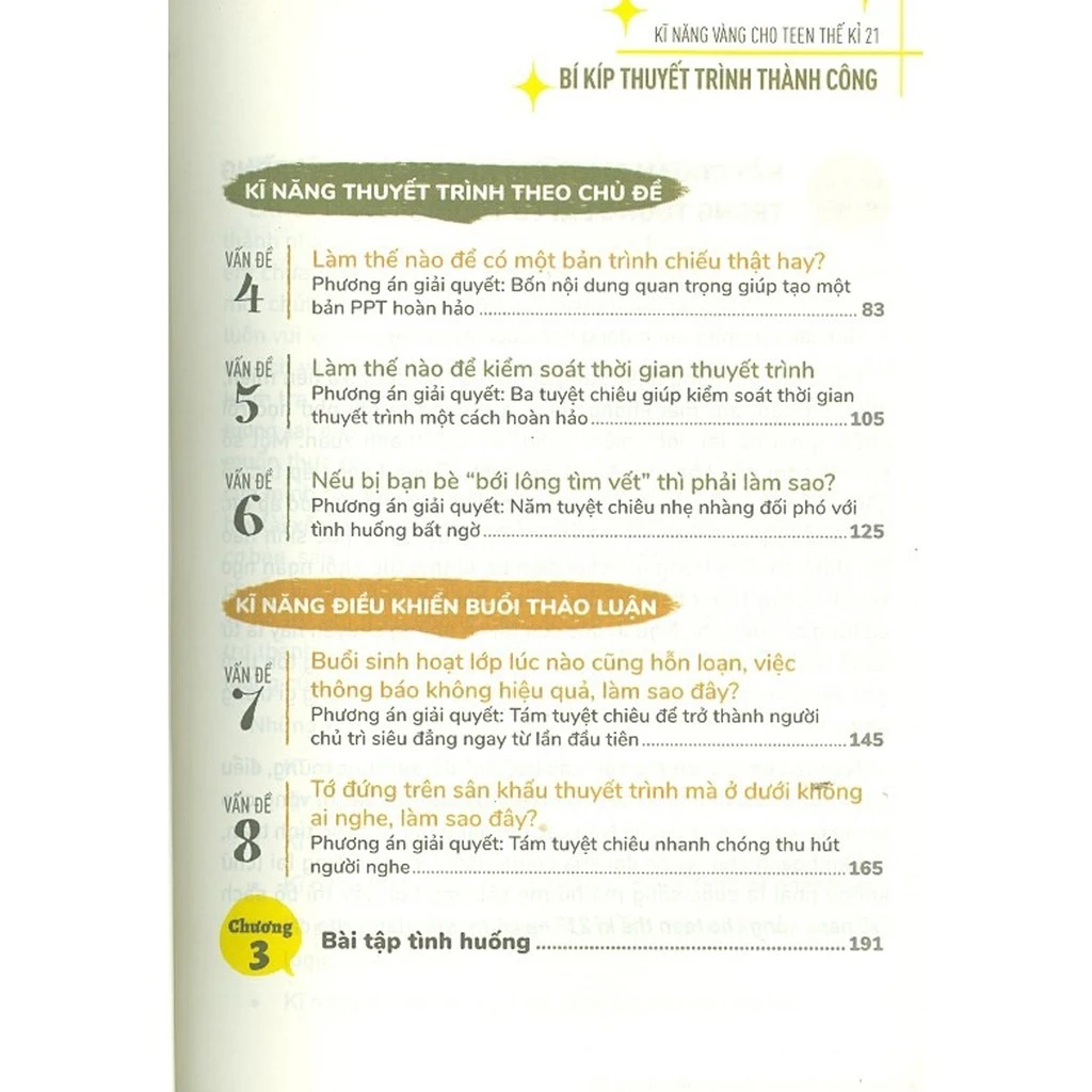 kĩ năng vàng cho teen thế kỉ 21 - bí kíp thuyết trình thành công (tái bản 2024)