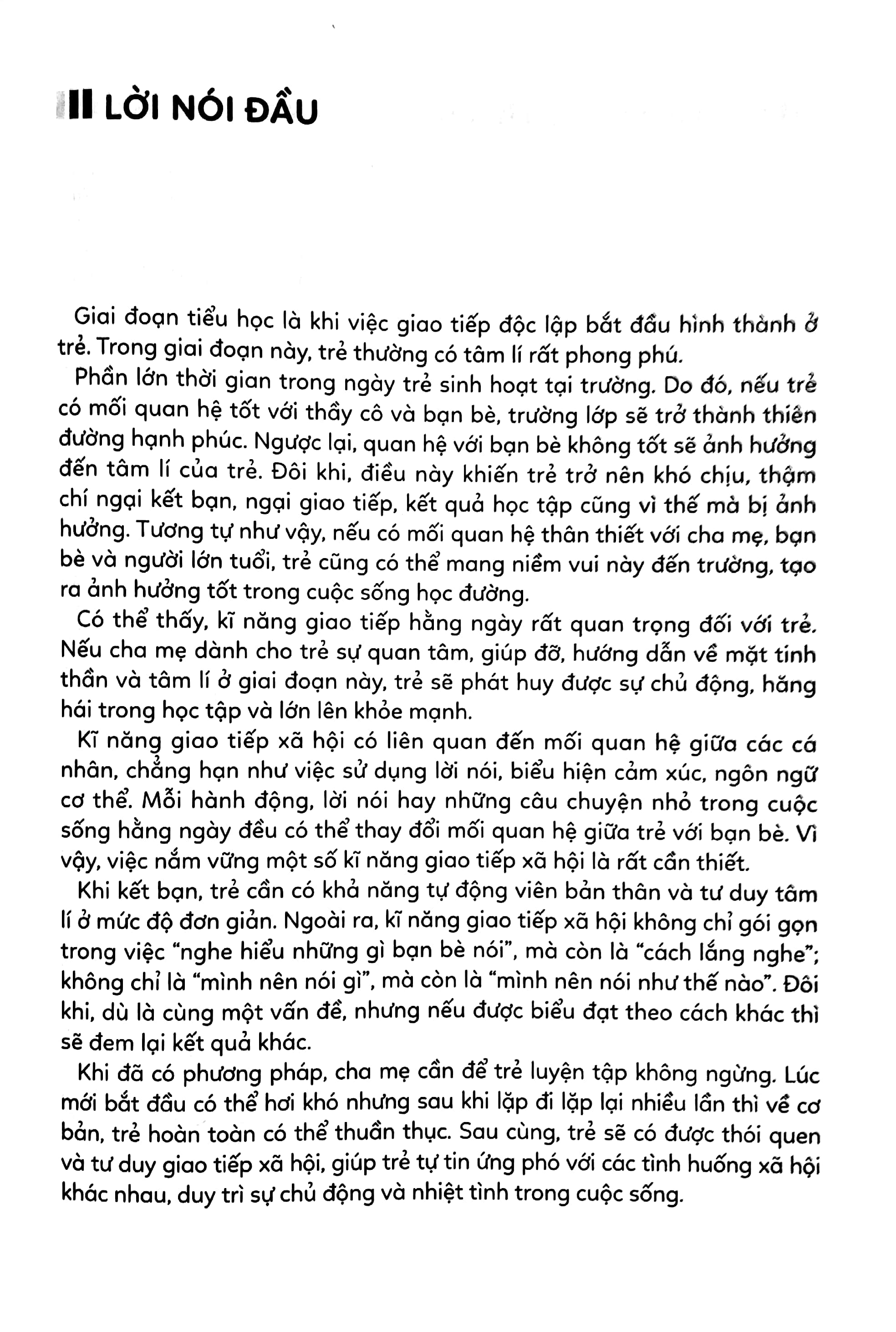 kĩ năng xã hội cho học sinh tiểu học - giao tiếp hiệu quả