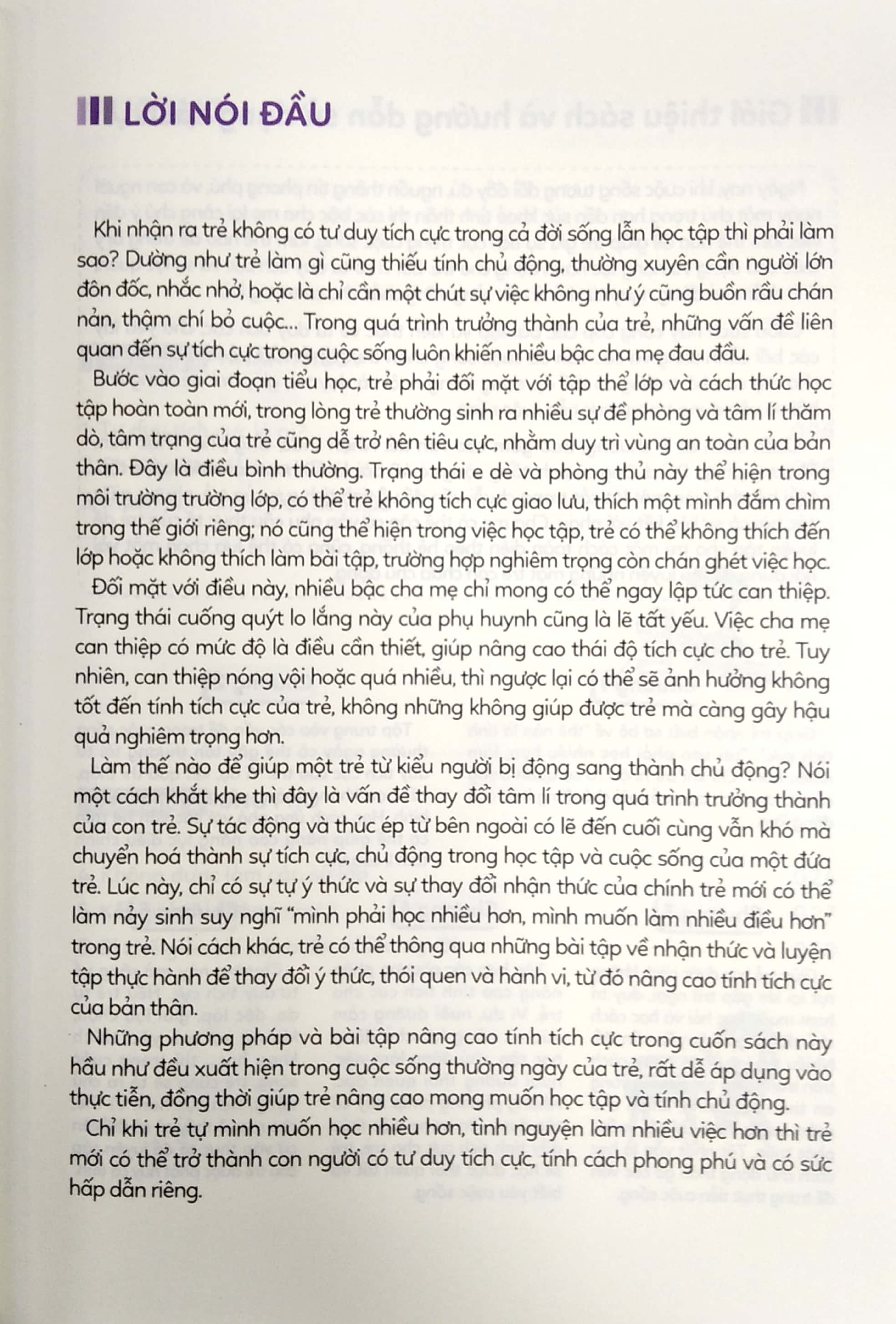 kĩ năng xã hội cho học sinh tiểu học - tư duy tích cực