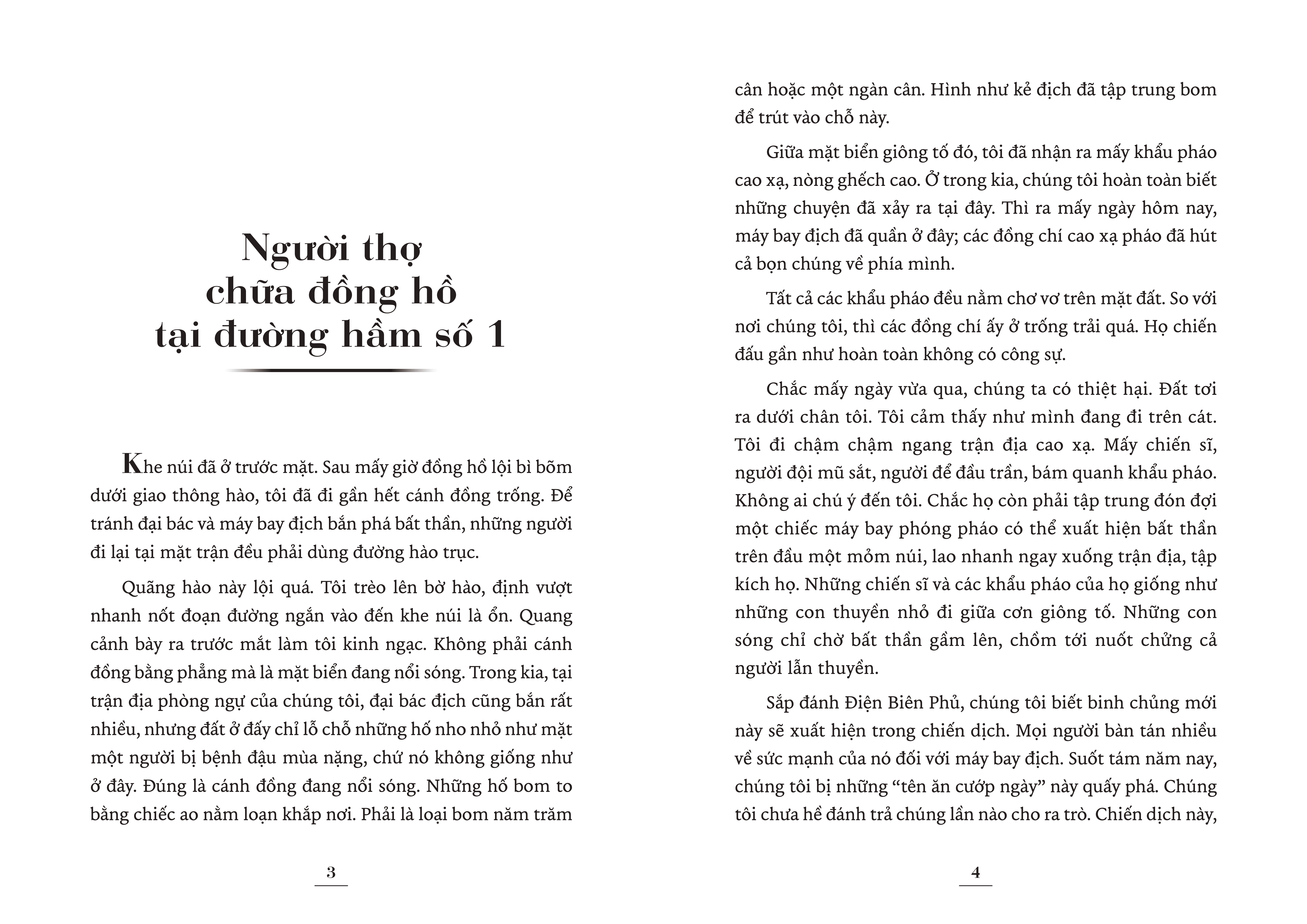 kỉ niệm 70 năm chiến thắng điện biên phủ - người thợ chữa đồng hồ tại đường hầm số 1