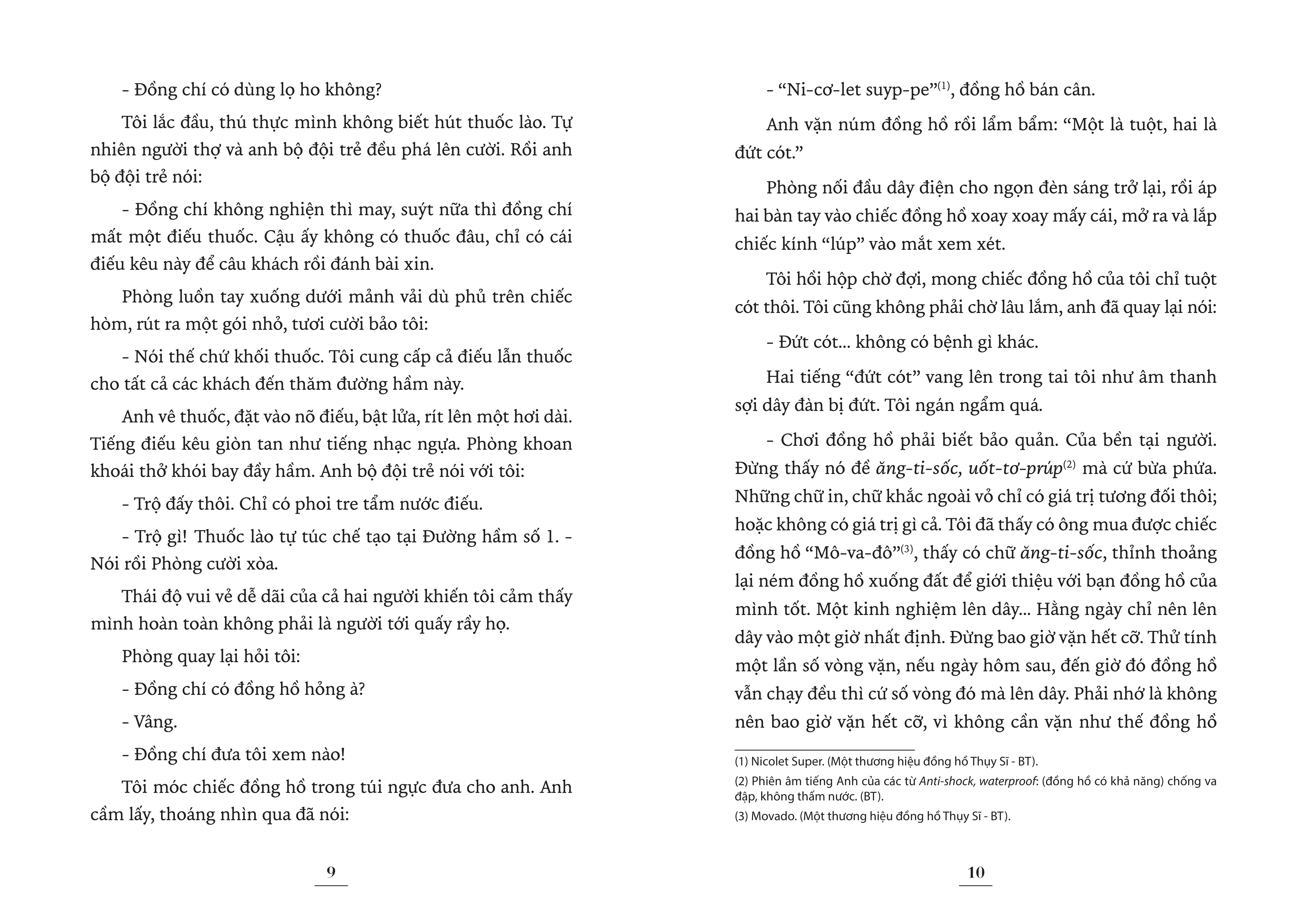 kỉ niệm 70 năm chiến thắng điện biên phủ - người thợ chữa đồng hồ tại đường hầm số 1