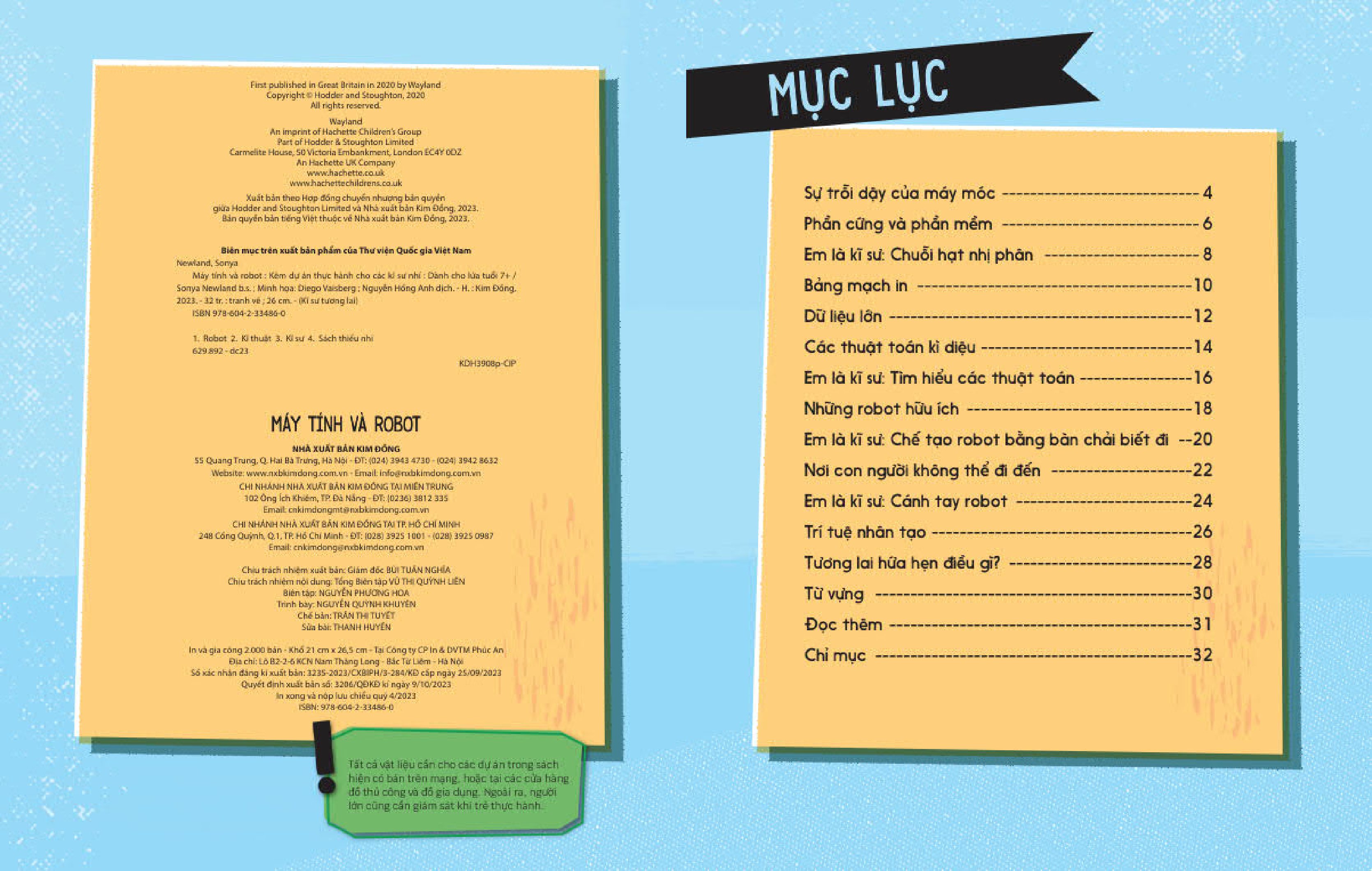 kĩ sư tương lai - stem - máy tính và robot