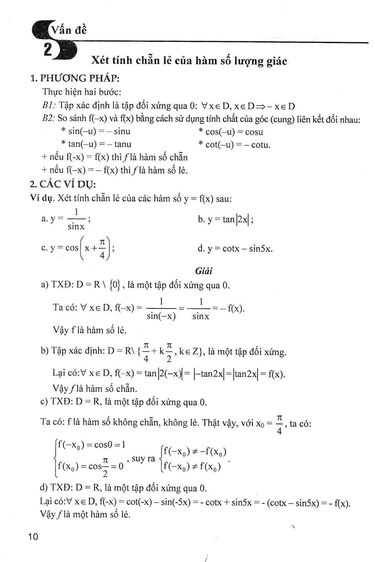 kĩ thuật giải nhanh bài toán hay và khó đại số 11 (dùng chung cho các bộ sgk hiện hành)