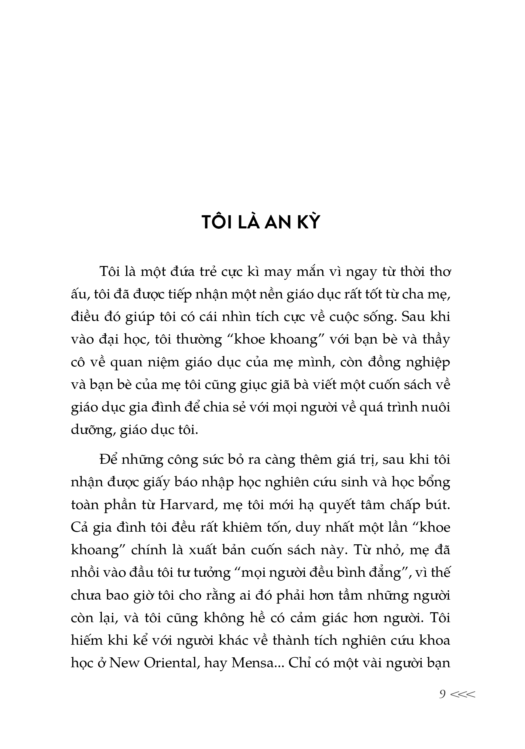 kì tích giáo dục gia đình - con đường đến harward của cô gái trương an kỳ