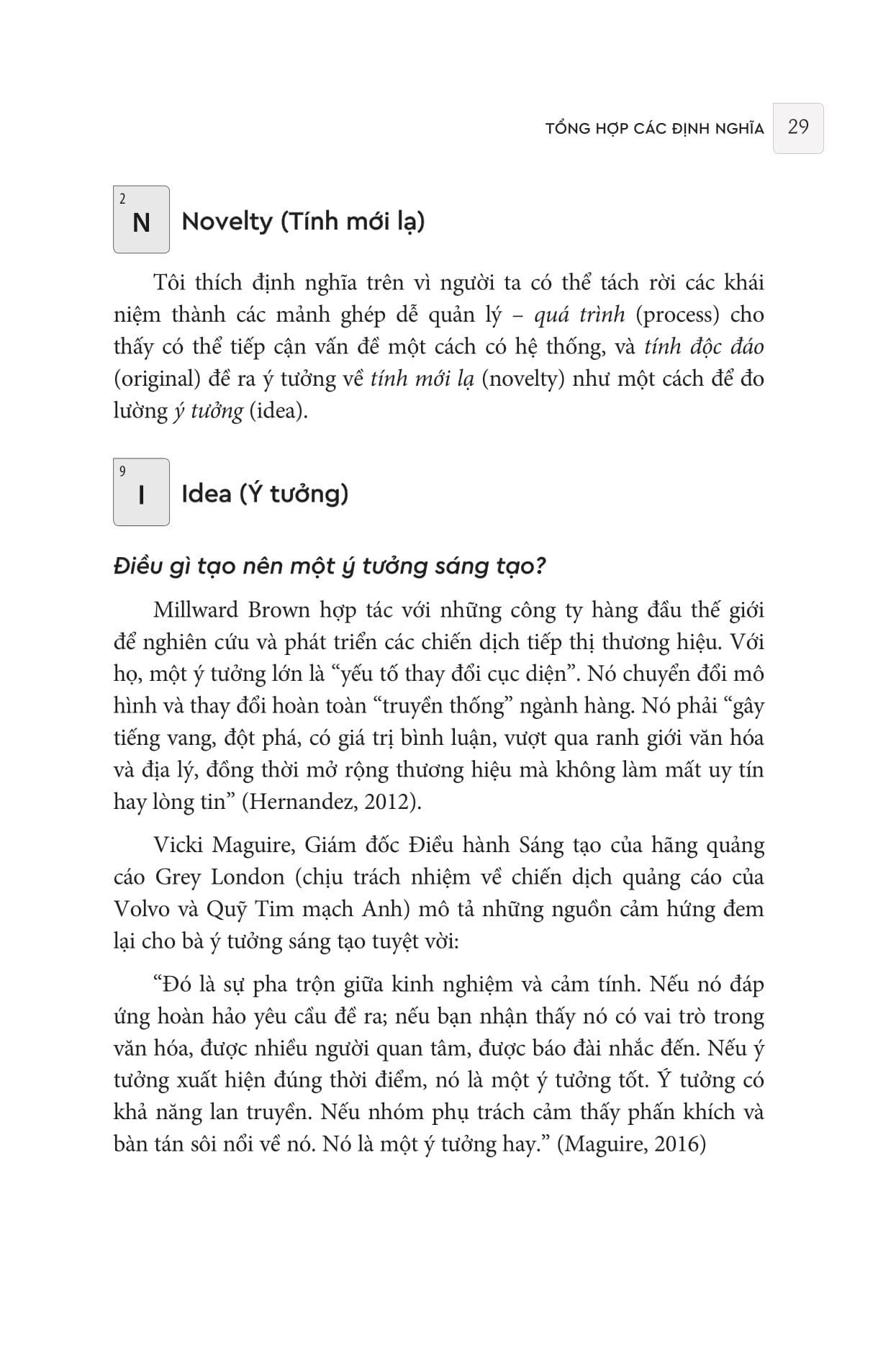 kích hoạt các "nguyên tố sáng tạo" để thành công trong kinh doanh