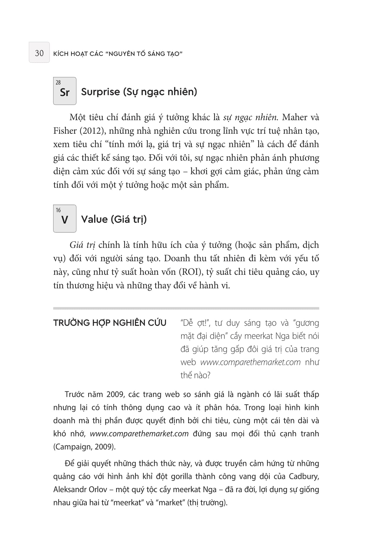 kích hoạt các "nguyên tố sáng tạo" để thành công trong kinh doanh