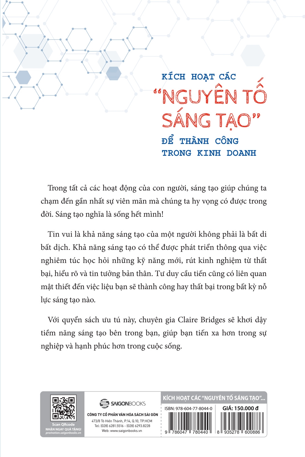 kích hoạt các "nguyên tố sáng tạo" để thành công trong kinh doanh