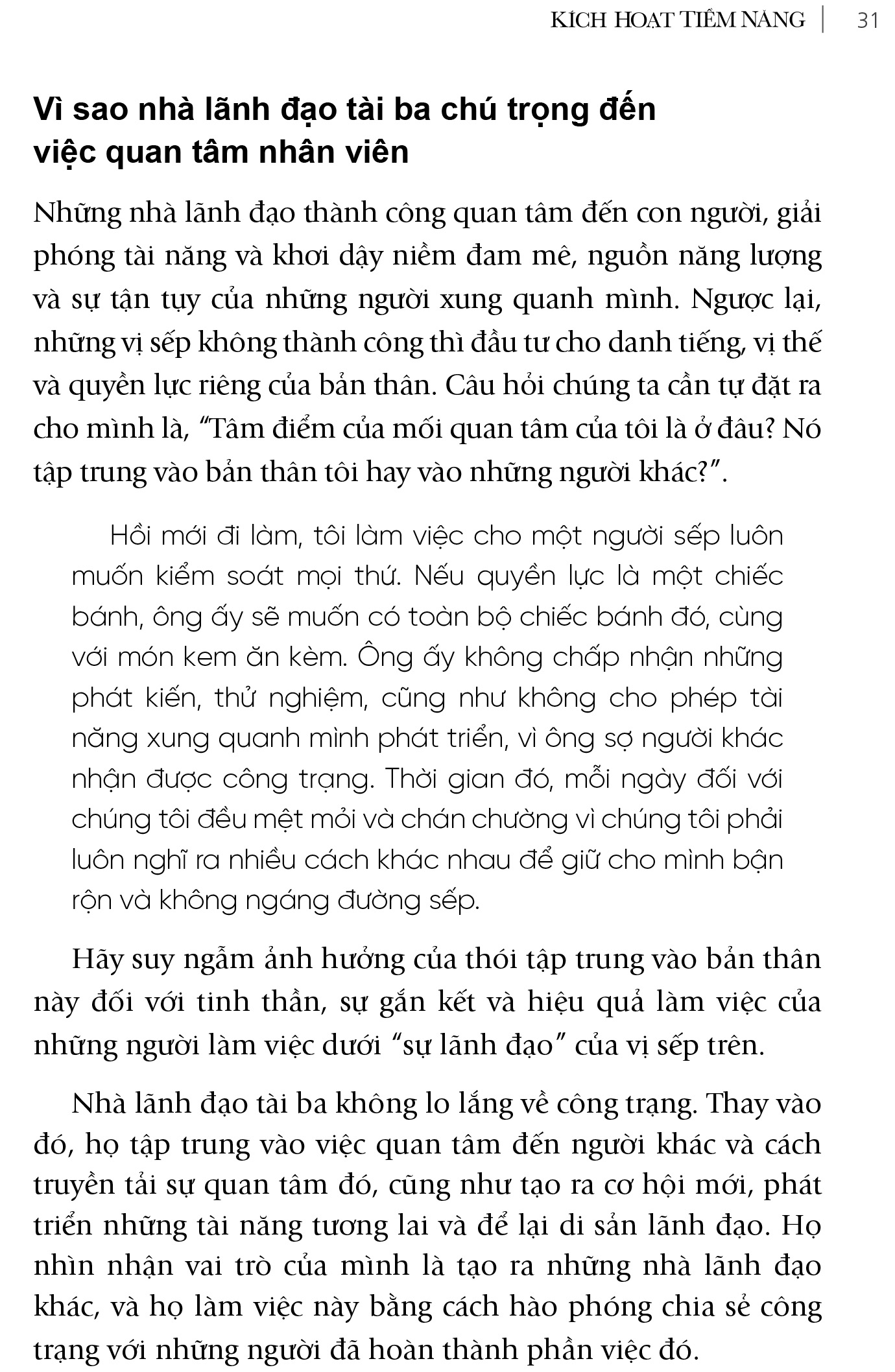 kích hoạt tiềm năng - talent unleashed