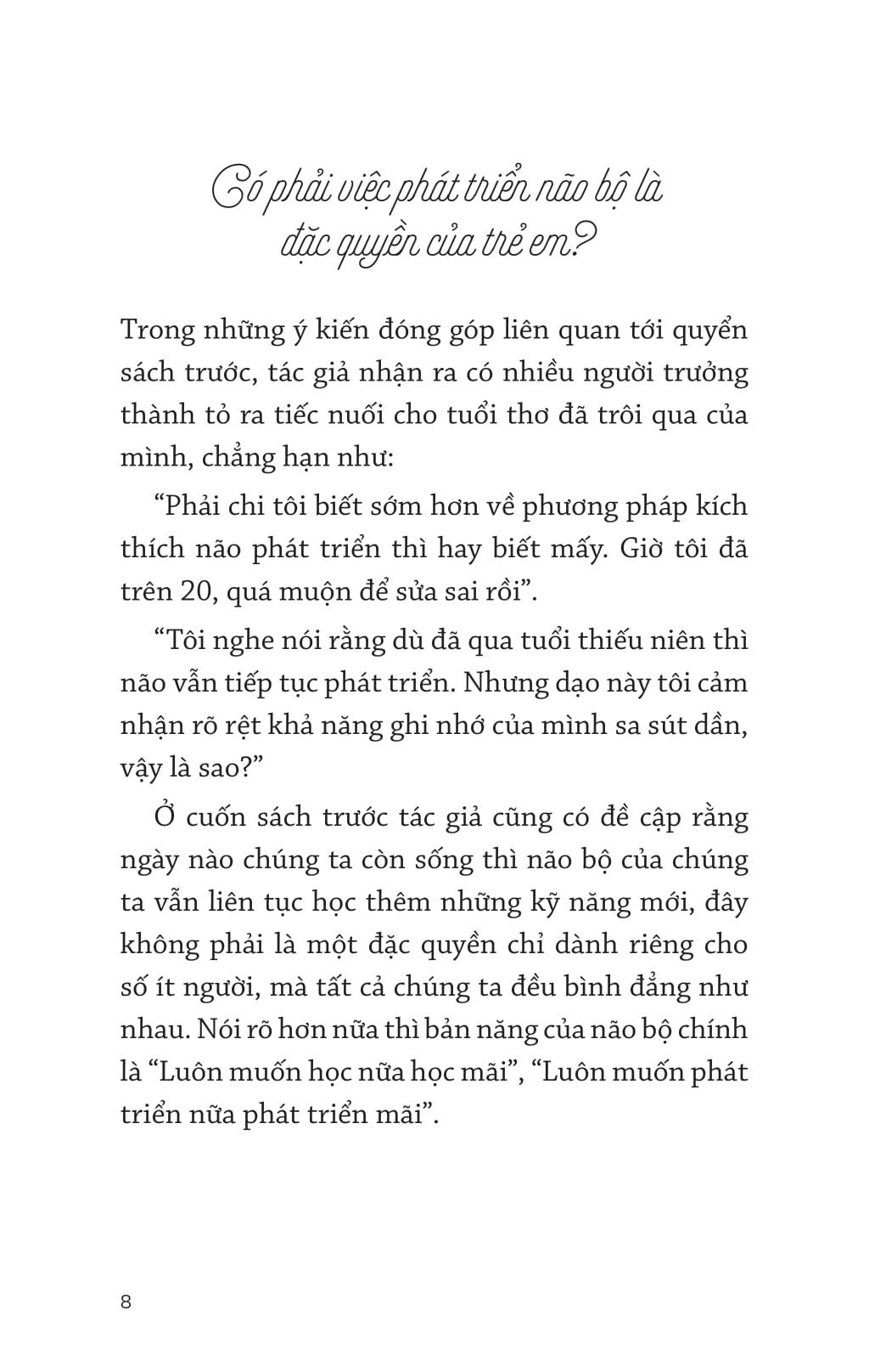 kích hoạt trí não - mở rộng bộ nhớ