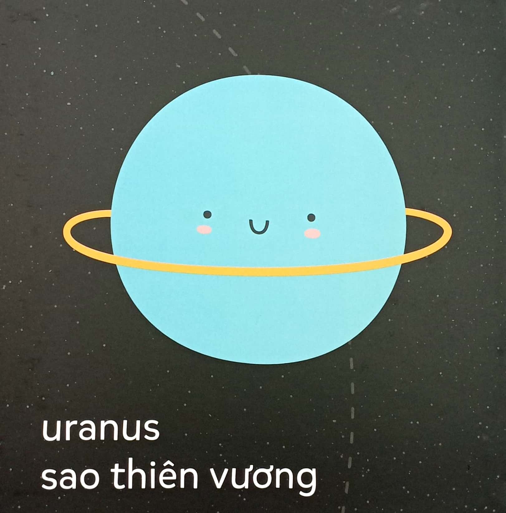 kích thích thì giác black and white - cuốn sách đầu tiên về vũ trụ - bìa cứng (dành cho trẻ từ 0-3 tuổi)