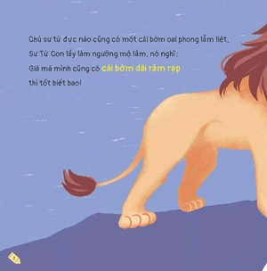 kích thích trí tưởng tượng cho bé - bờm của sư tử