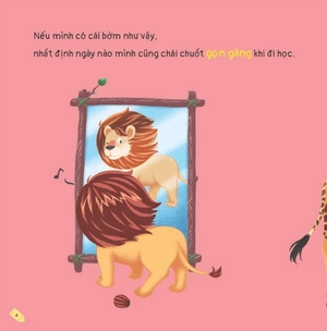 kích thích trí tưởng tượng cho bé - bờm của sư tử