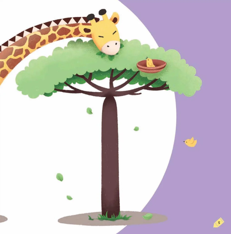 kích thích trí tưởng tượng cho bé - hươu cao cổ cao bằng chừng nào?