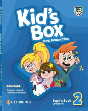 kid's box new generation level 2 - pupil's book with ebook british english