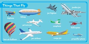 kids' picture show: vehicles