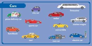 kids' picture show: vehicles