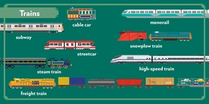 kids' picture show: vehicles